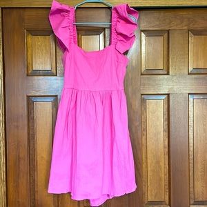 New Pink Francesca’s backless pink dress